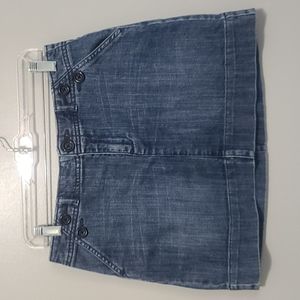 Gap Blue Jean Skirt Women 8
